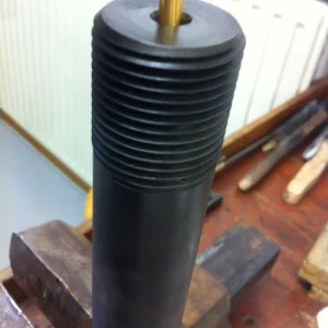 4000 bar autoclave with gold capsule