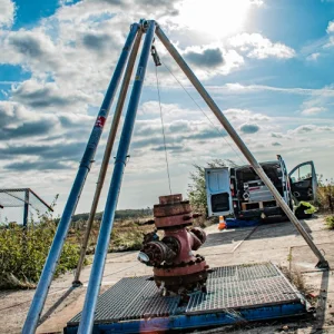 Mesure in situ gaz dissous forage 1000 mètres puits