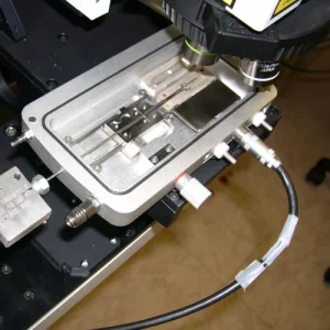 Temperature control systems for silica capillary tubes