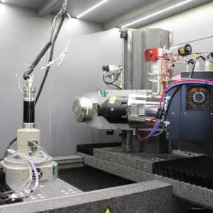 The EasyTom XL tomograph (RX Solutions) seen from the inside